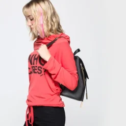 Sac Bandoulière Sac Besace^Sac à dos uni noir ou floral avec assorti