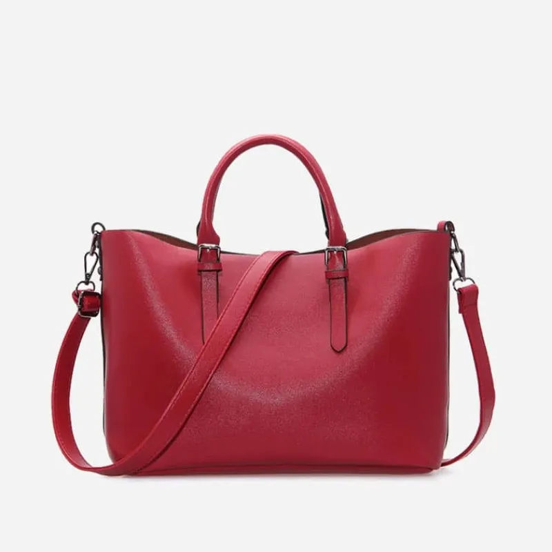 Sac Bandoulière Sac Cabas Et Fourre-tout^Sac à main bandoulière fourre tout (sac cabas) pour femme en cuir