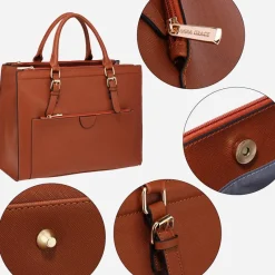 Sac Bandoulière Sac À Main|Sac Cabas Et Fourre-tout^Sac à main cabas en cuir