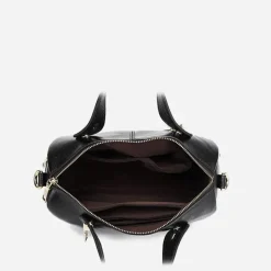 Sac Bandoulière Sac À Main^Sac à main clouté en cuir noir