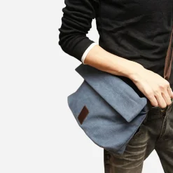 Sac Bandoulière Sac Besace^Sac besace à bandoulière en toile pour homme