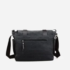 Sac Bandoulière Sac Besace^Sac besace bandoulière toile et cuir
