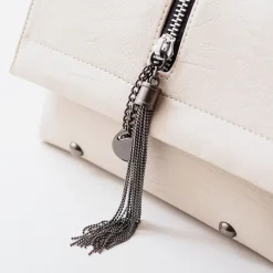 Sac Bandoulière Sac Besace^Sac besace cuir à chaîne