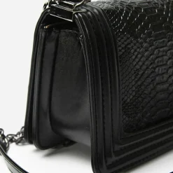 Sac Bandoulière Sac Besace^Sac besace cuir avec bandoulière à chaîne