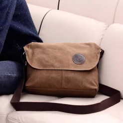 Sac Bandoulière Sac Besace^Sac besace pour homme en toile