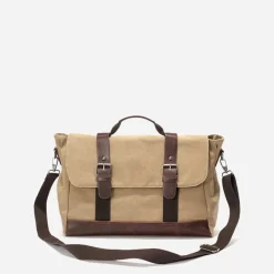 Sac Bandoulière Sacoche Et Porte-documents|Sac Besace^Sac besace pour homme en toile avec bandoulière et poignée