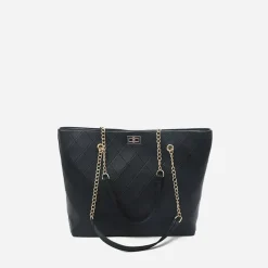Sac Bandoulière Sac Cabas Et Fourre-tout^Sac cabas à chaîne cuir petits grains ou matelassé