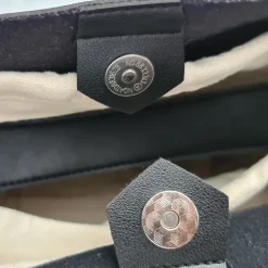 Sac Bandoulière Sac À Main|Sac Cabas Et Fourre-tout^Sac cabas avec anse bandoulière et chaîne décorative noir