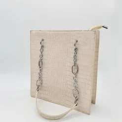 Sac Bandoulière Sac Cabas Et Fourre-tout^Sac cabas portrait façon cuir croco