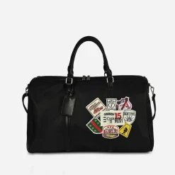 Sac Bandoulière Sac Voyage & Weekend^Sac de voyage 48h à bandoulière pour homme avec blasons