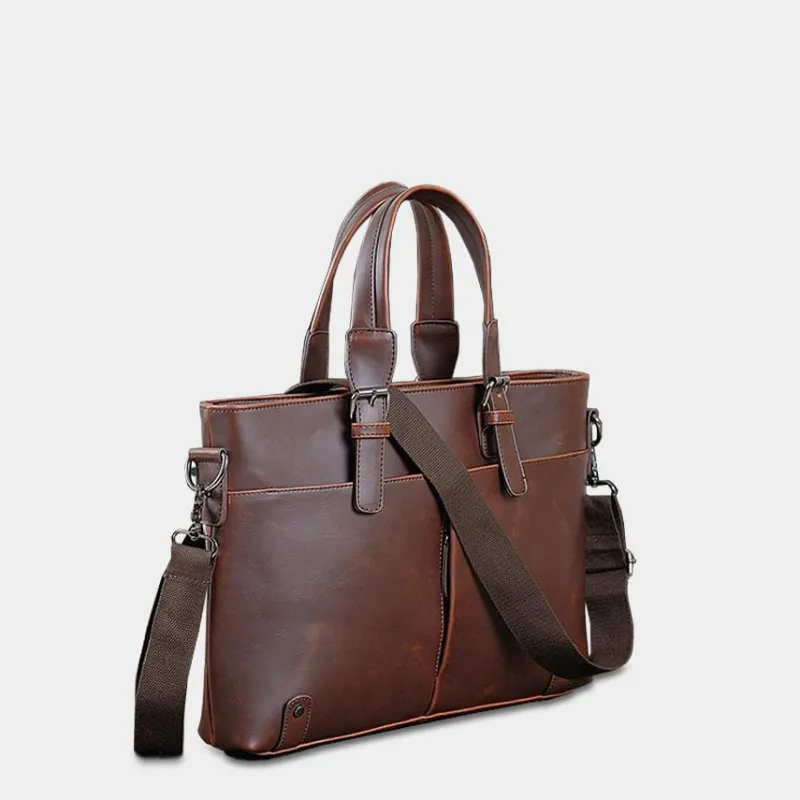 Sac Bandoulière Sacoche Et Porte-documents^Sac porte-documents cuir avec bandoulière