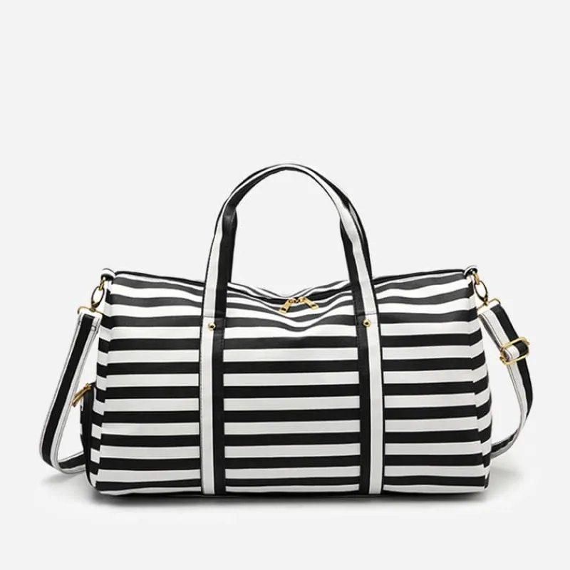 Sac Bandoulière Sac Voyage & Weekend^Sac voyage ou weekend avec imprimé marinière