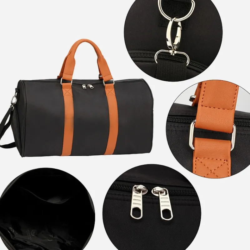 Sac Bandoulière Sac Voyage & Weekend|Sac Voyage & Weekend^Sac week-end en toile et en cuir