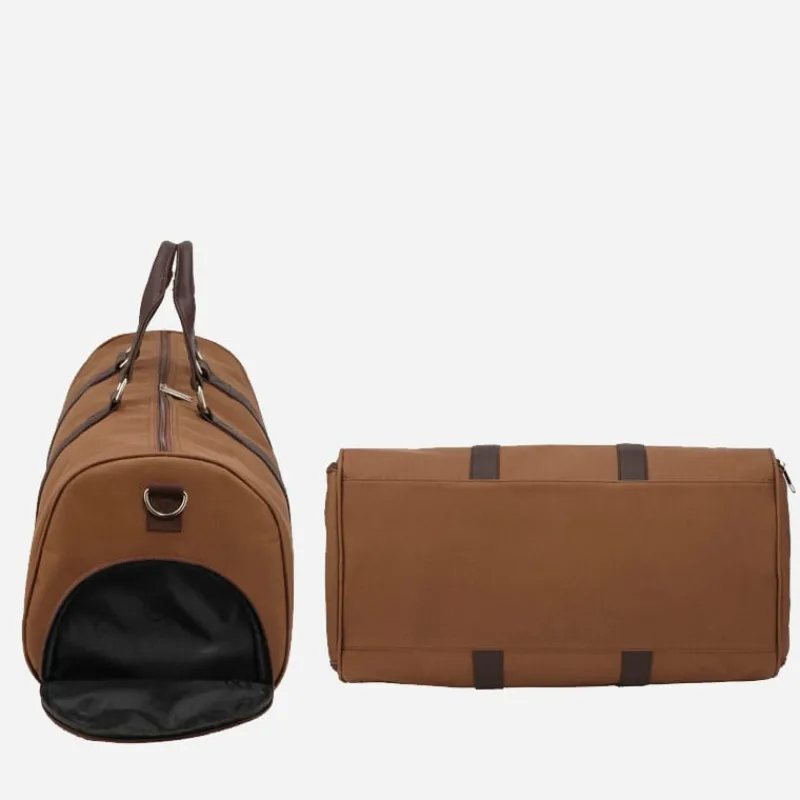Sac Bandoulière Sac Voyage & Weekend|Sac Voyage & Weekend^Sac week-end en toile et en cuir