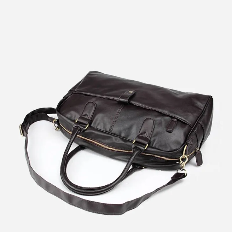 Sac Bandoulière Sac Voyage & Weekend^Sac weekend 24h en cuir pour homme