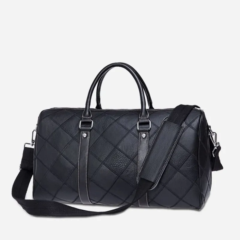 Sac Bandoulière Sac Voyage & Weekend^Sac weekend 48h pour homme en cuir véritable