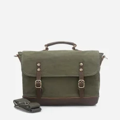 Sac Bandoulière Sacoche Et Porte-documents|Sac Besace^Sacoche besace en toile imperméable et cuir véritable