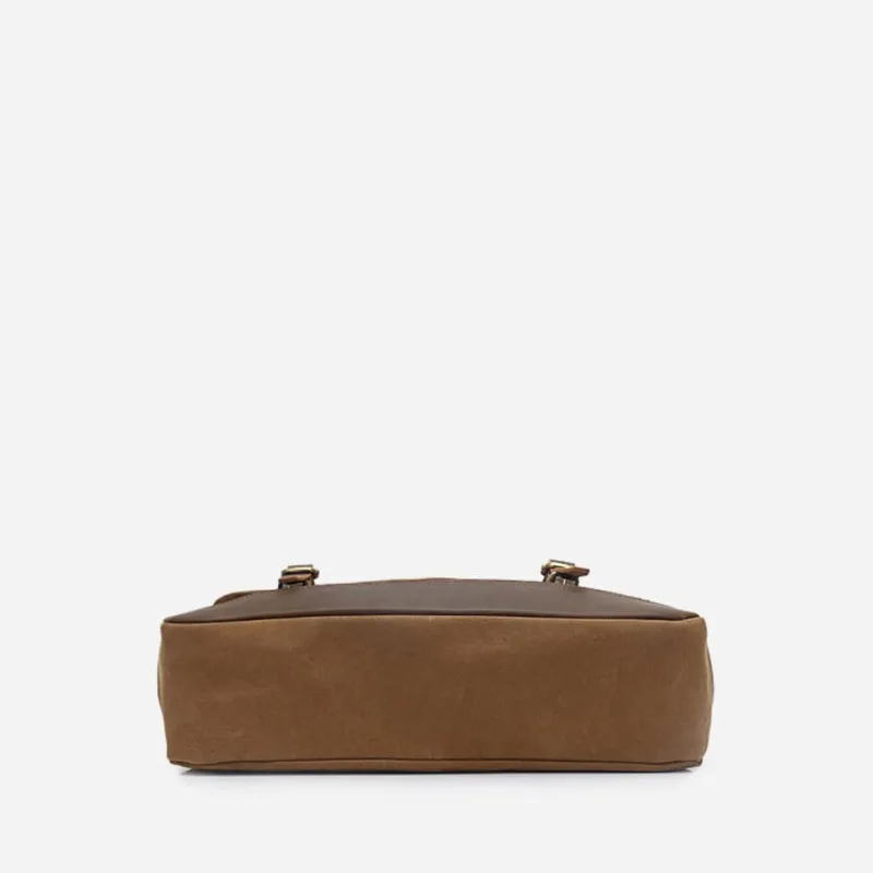Sac Bandoulière Sacoche Et Porte-documents|Sac Besace^Sacoche besace en toile imperméable et cuir véritable