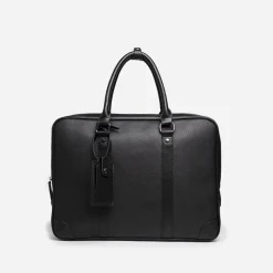Sac Bandoulière Sacoche Et Porte-documents^Sacoche porte-documents ordinateur façon cuir saffiano noir