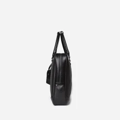 Sac Bandoulière Sacoche Et Porte-documents^Sacoche porte-documents ordinateur façon cuir saffiano noir